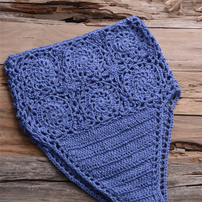 Crochet High Waist Bikini Bottoms ( Sold in Multiple Colors)
