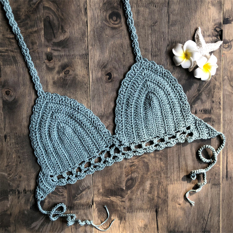 Crochet Bikini Top - Sold In Multiple Colors