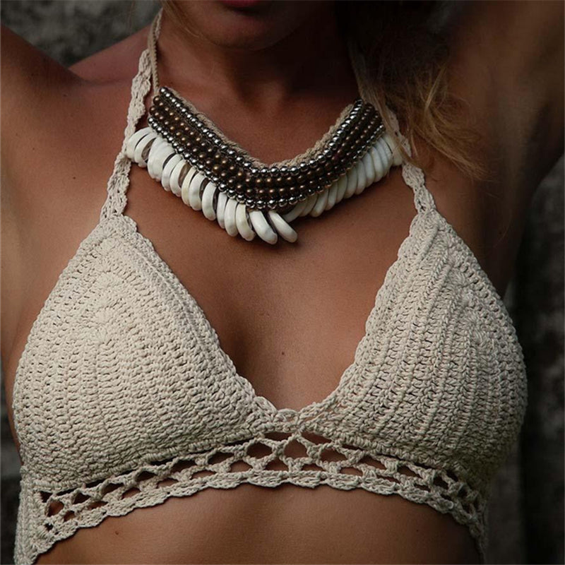 Crochet Bikini Top - Sold In Multiple Colors
