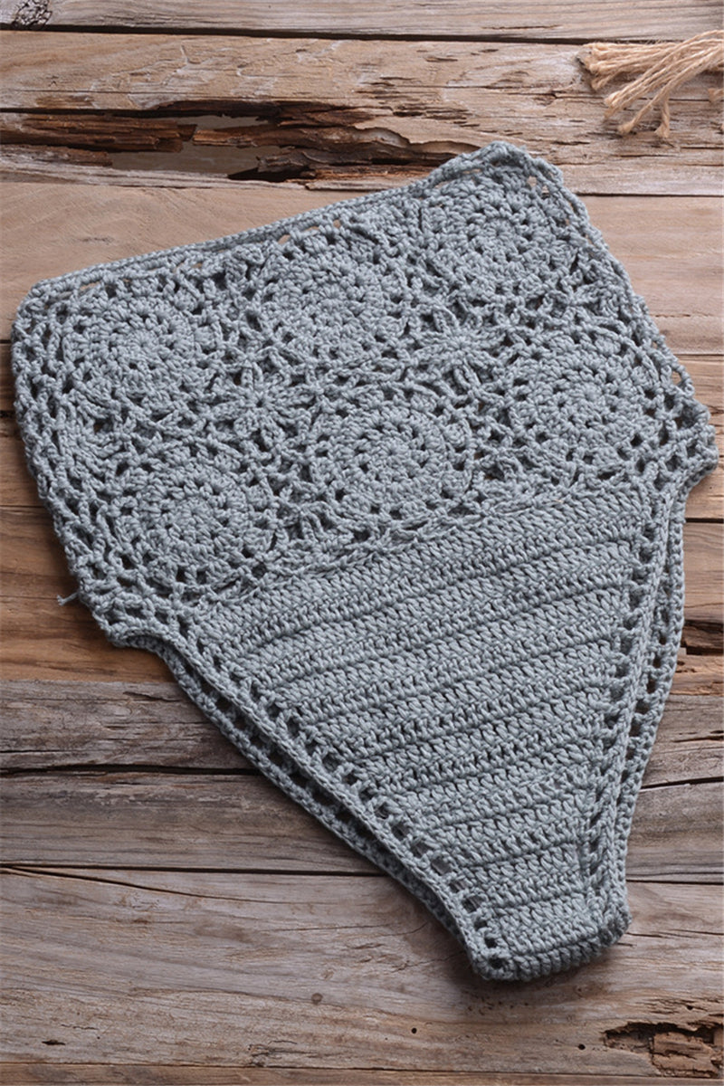 Crochet High Waist Bikini Bottoms ( Sold in Multiple Colors)