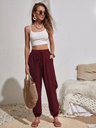 Women's Jogger Pants With Pockets | Cargo Pant | Beach Groove Swimwear