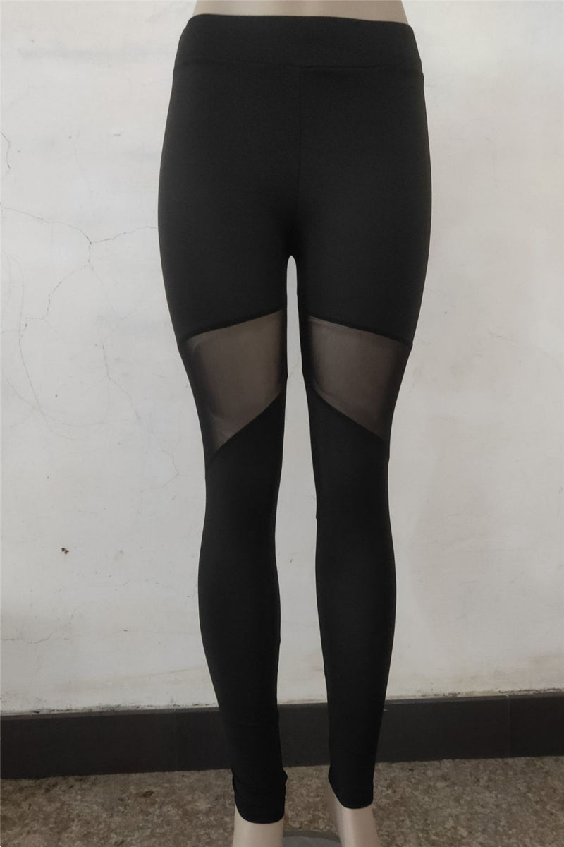 Black Yoga Pants With Mesh Panels Beach Groove Swimwear Black Yoga Pants With Mesh Panels Beach Groove Swimwear